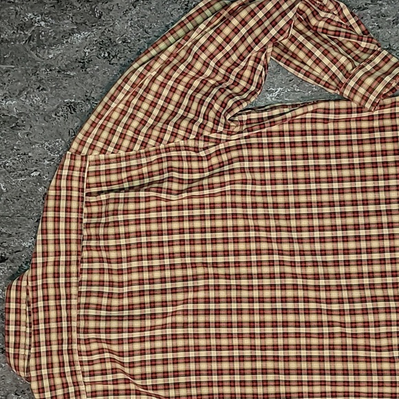 Vintage. 90s. Abercrombie and Fitch. The Big Shirt. Button- up.  Men's size XL - Picture 15 of 16